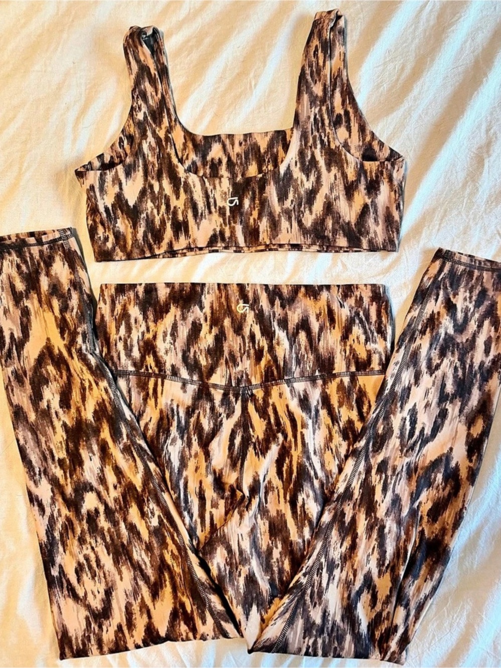 GapFit Animal Print Two-Piece Set